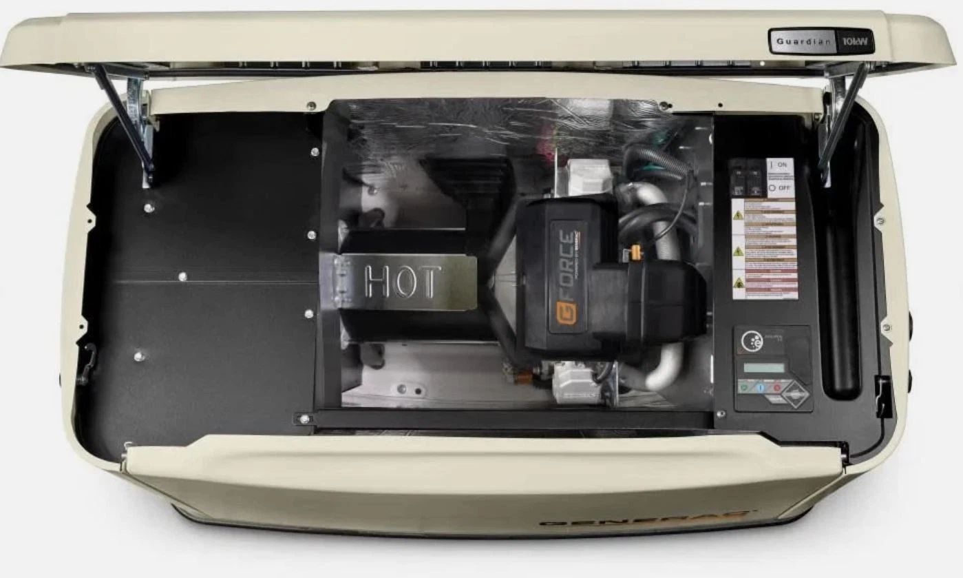 Generac Guardian Series 10,000 Watt (10Kw) Dual Fuel 50-State Air-Cooled Home