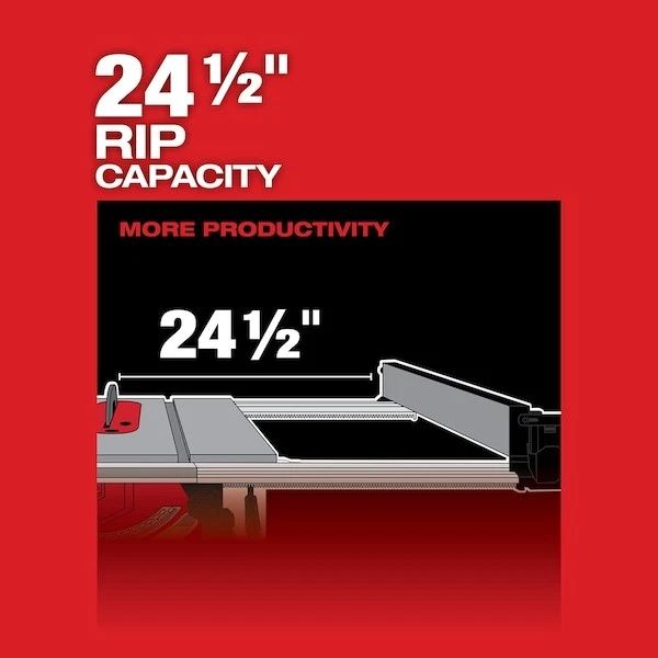 Milwaukee Tool 2736-20 M18 Fuel 8-1/4" Table Saw W/ One-Key