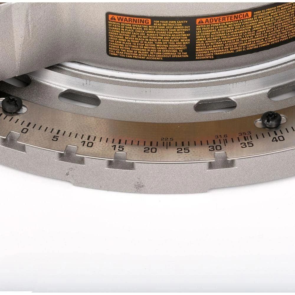 DEWALT 15 Amp 12 in. Double Bevel Sliding Compound Miter Saw w/ XPS Technology