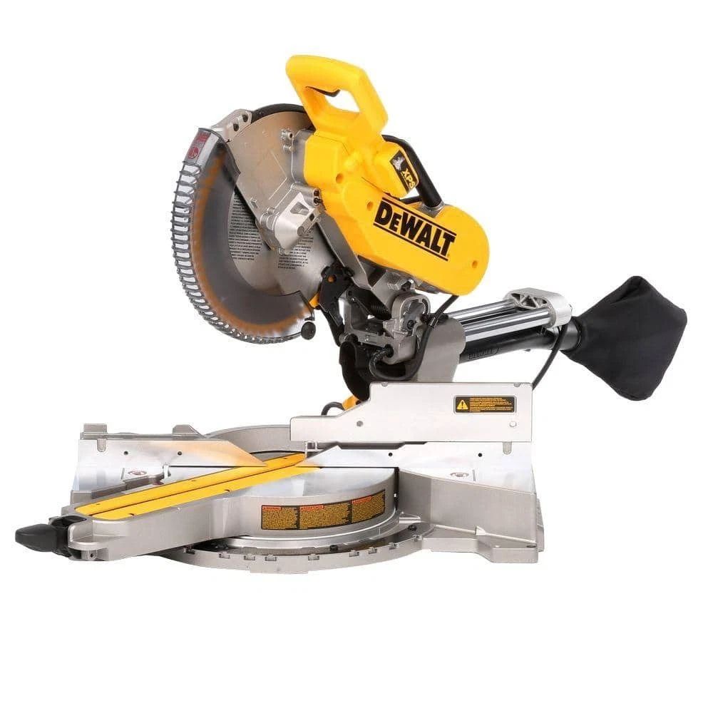 DEWALT 15 Amp 12 in. Double Bevel Sliding Compound Miter Saw w/ XPS Technology