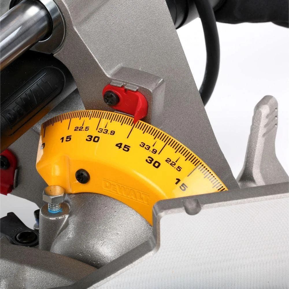 DEWALT 15 Amp 12 in. Double Bevel Sliding Compound Miter Saw w/ XPS Technology