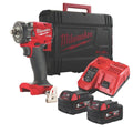 Milwaukee M18FIW2F12-502X 18V Fuel 1/2" Compact Impact Wrench Kit 2X 5.0Ah
