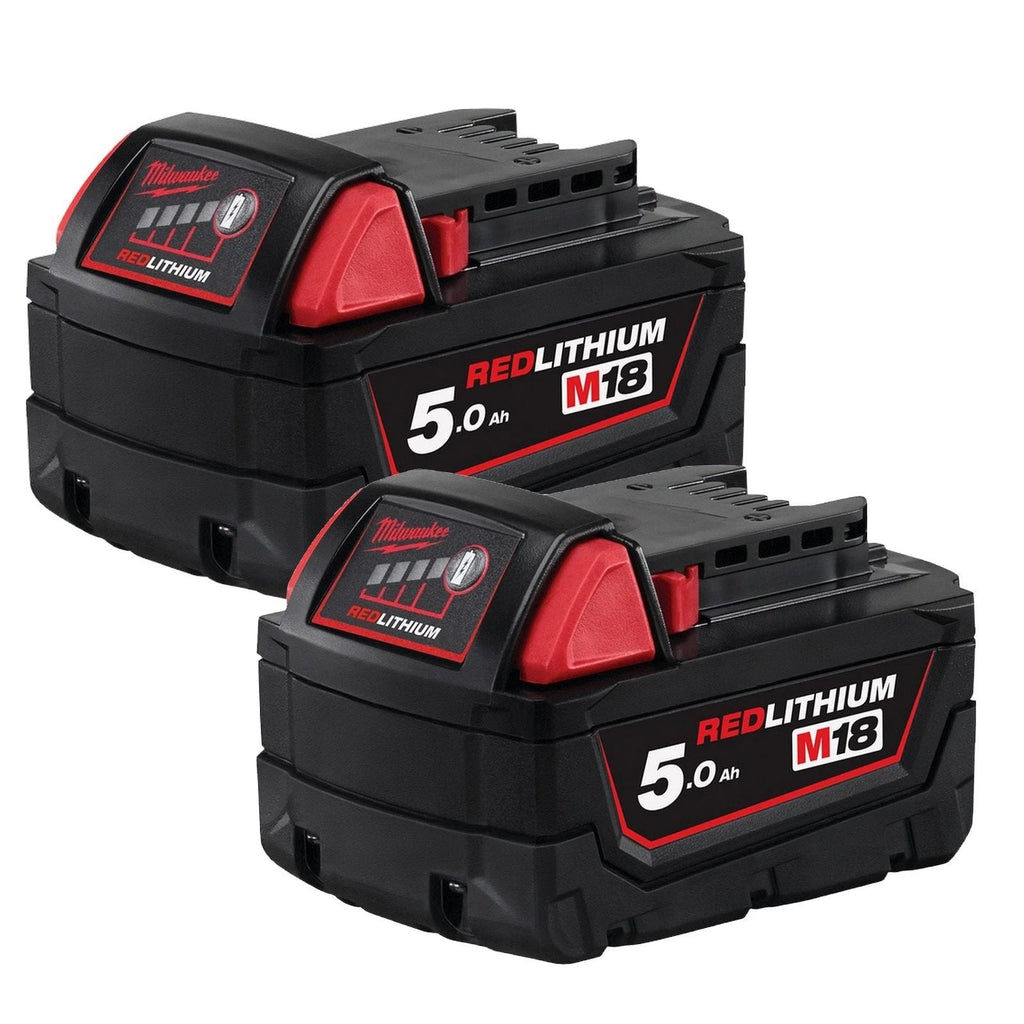 Milwaukee M18FIW2F12-502X 18V Fuel 1/2" Compact Impact Wrench Kit 2X 5.0Ah