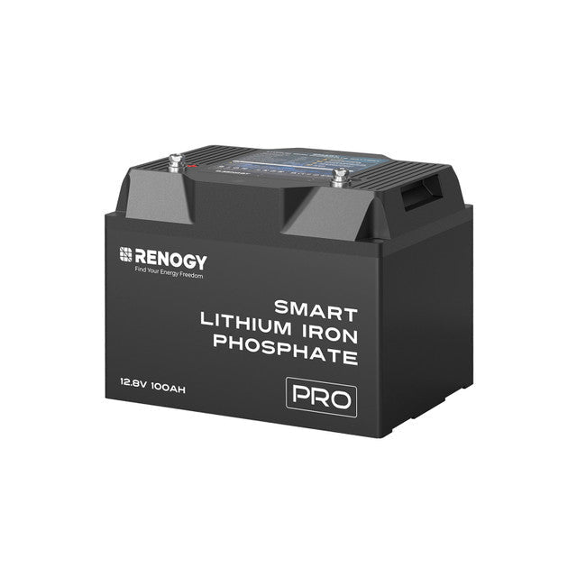 Renogy 12V 100Ah Pro Smart Self-Heating Lithium Iron Phosphate Battery With Bluetooth