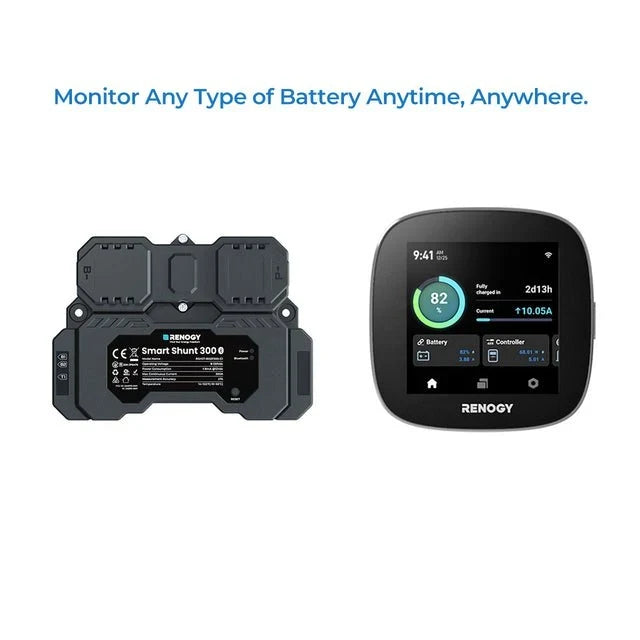 Renogy Battery Shunt 300 w/ Renogy ONE Core
