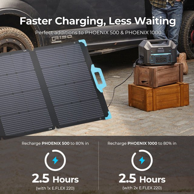 Renogy E.FLEX 220W Monocrystalline Portable Solar Panel