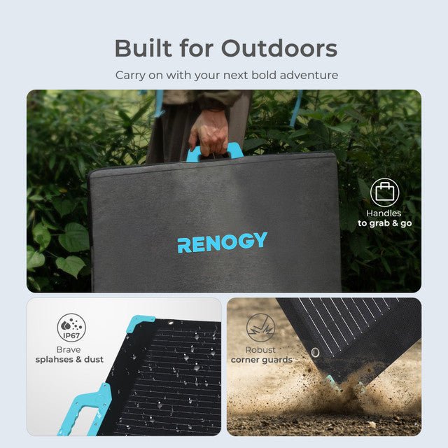 Renogy E.FLEX 220W Monocrystalline Portable Solar Panel