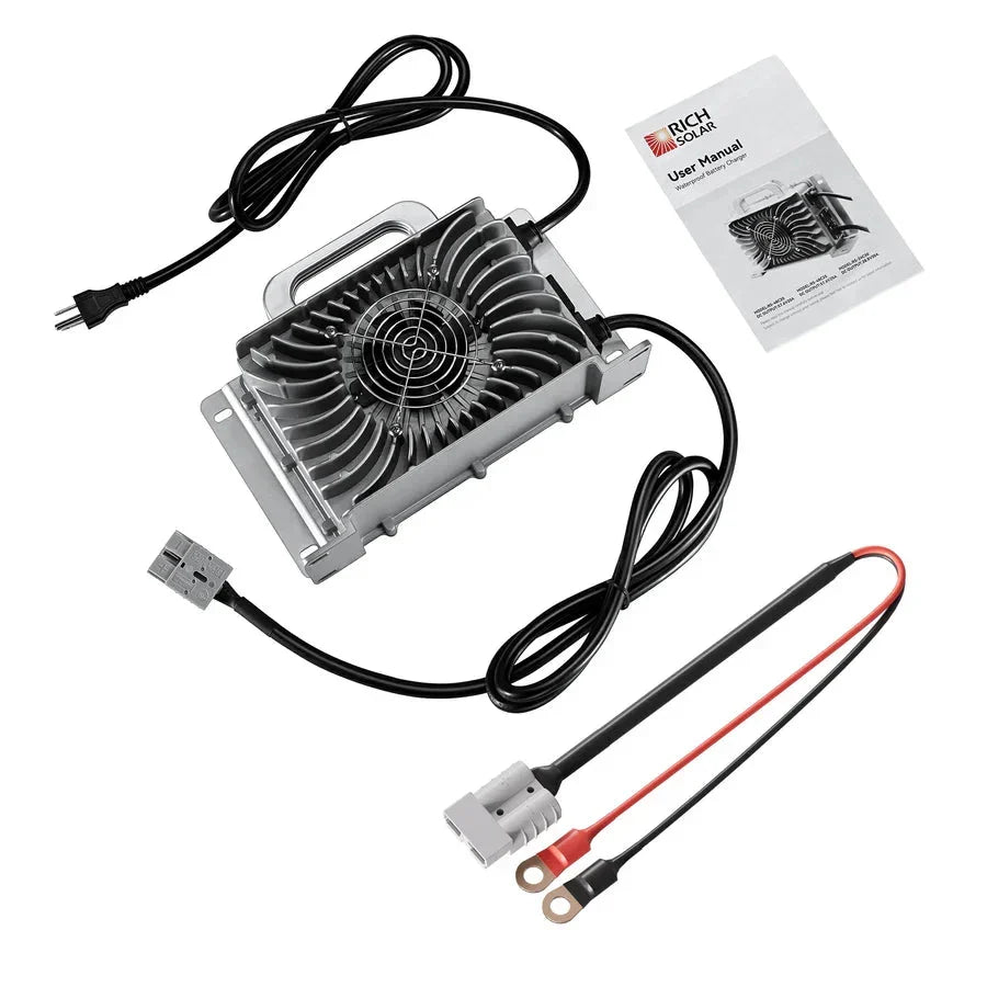 Rich Solar 48V (57.6V) Waterproof LiFePO4 Charger