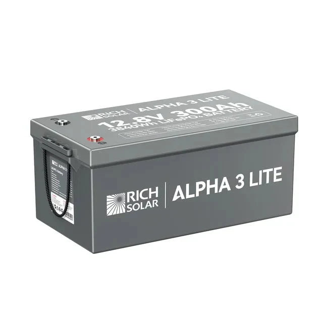 Rich Solar Alpha 3 12V 300Ah Lithium Iron Phosphate Battery