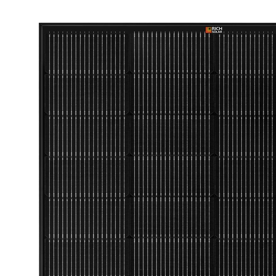 Rich Solar MEGA 250 ONYX 250 Watt Monocrystalline Solar Panel UL Certified Black
