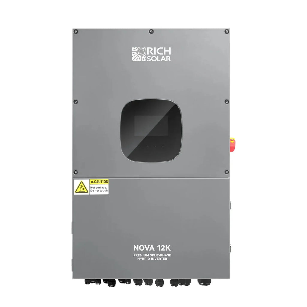 Rich Solar NOVA 12K PV Hybrid Inverter 48V 120/240V Split Phase