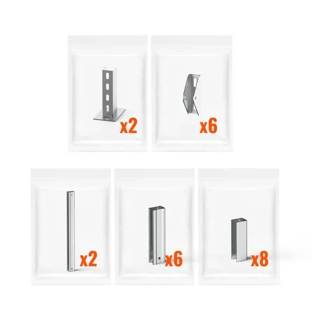 Rich Solar Solar Ground Mount Fits MEGA 200/MEGA 220/MEGA 250