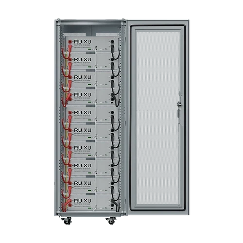 RUiXU 50kWh Lithium Batteries Kits | 10 Batteries + 10 Slot Battery Cabinet
