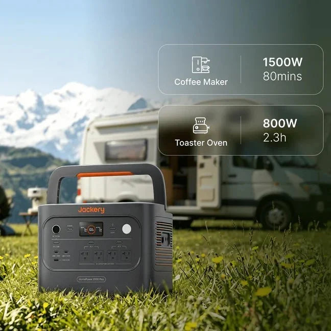 Jackery HomePower 2000 Plus v2 + Battery Pack 2000 Plus v2