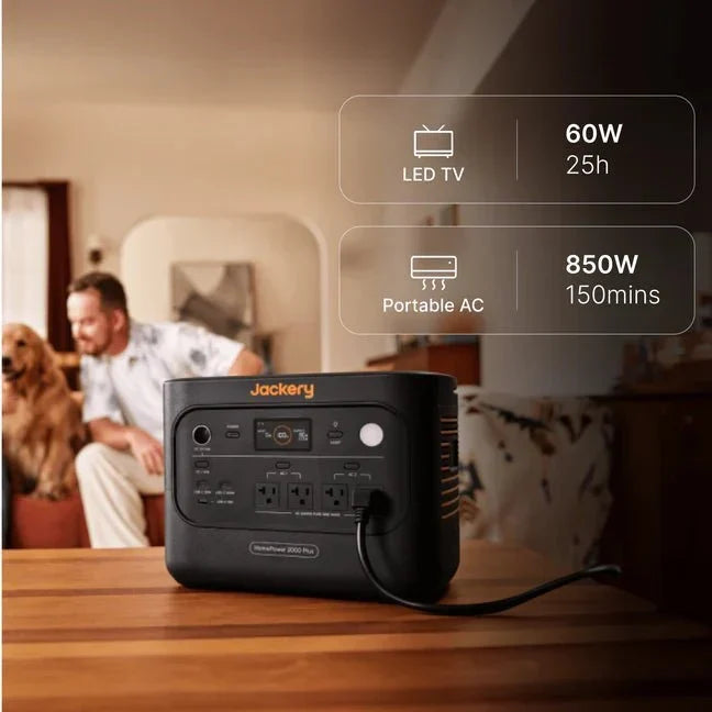 Jackery HomePower 2000 Plus v2 + Battery Pack 2000 Plus v2