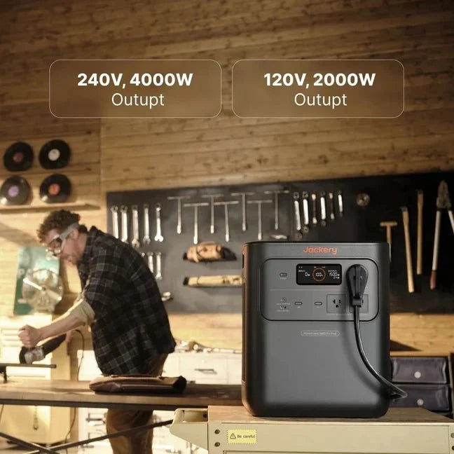 Jackery HomePower 3600 Pro Max Portable Power Station + Custom Solar Panel Bundle Option