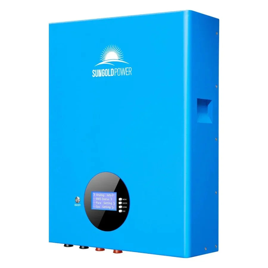 SunGoldPower 5.12kWh Powerwall LiFePO4 Lithium Battery