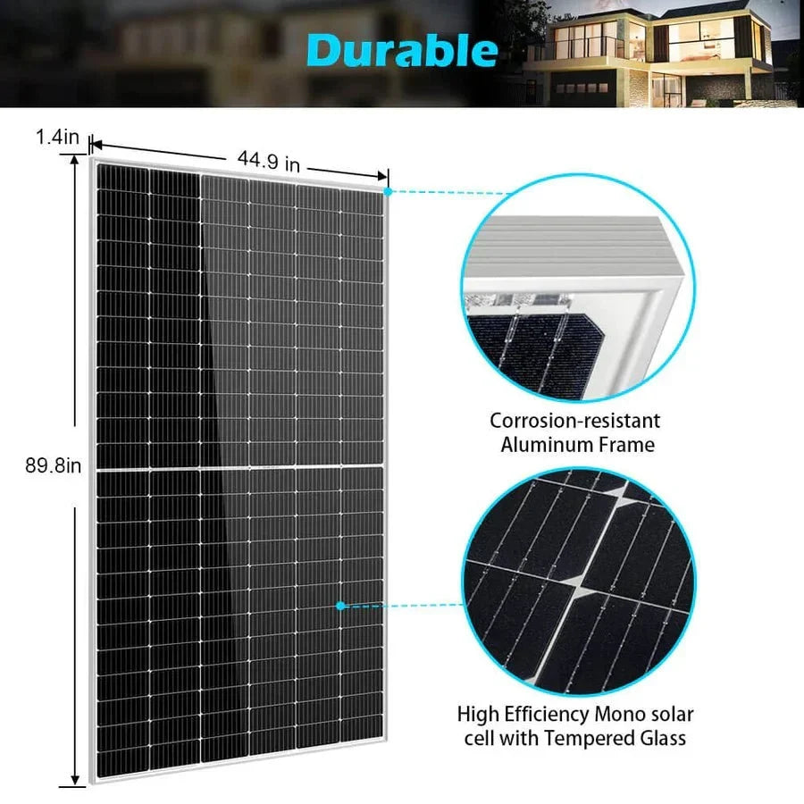 SunGoldPower 550W Monocrystalline PERC Solar Panel