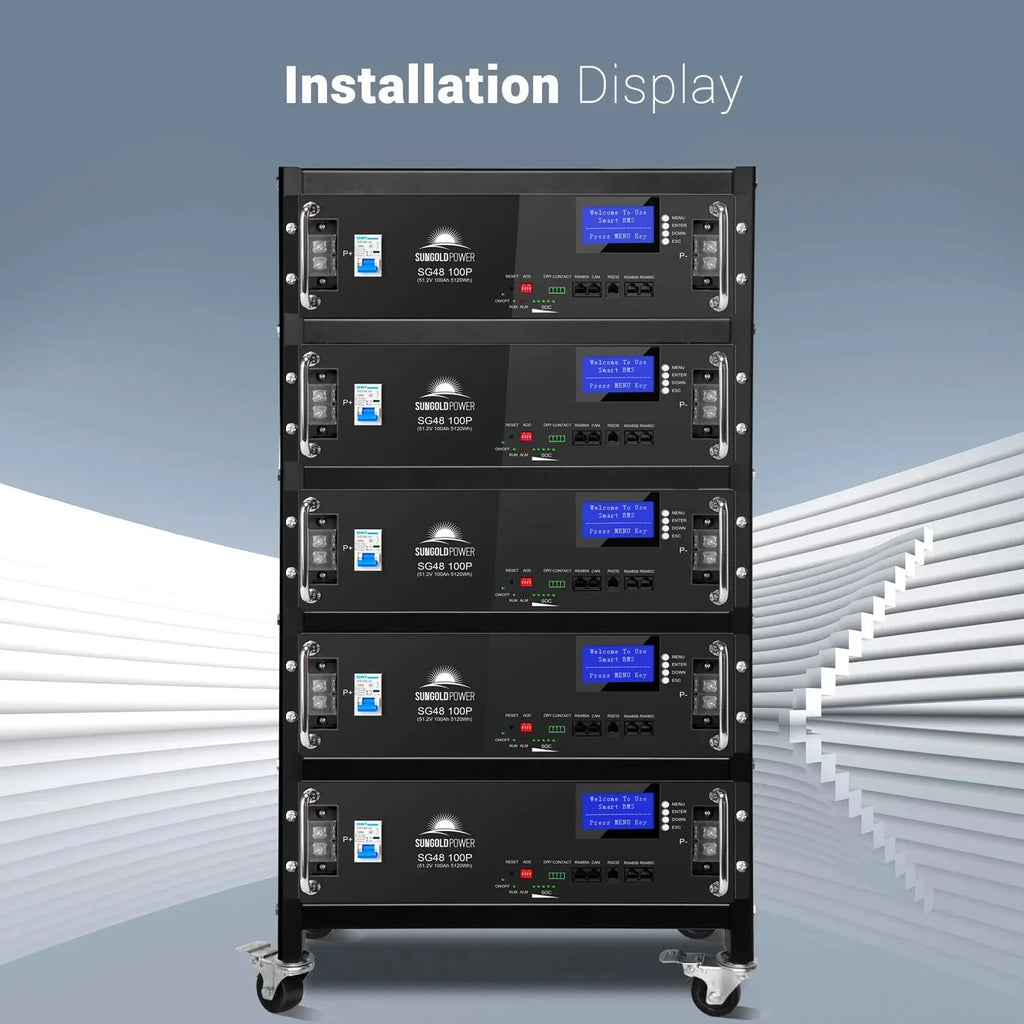 SunGoldPower Server Rack for SG48100P / SGH48100T