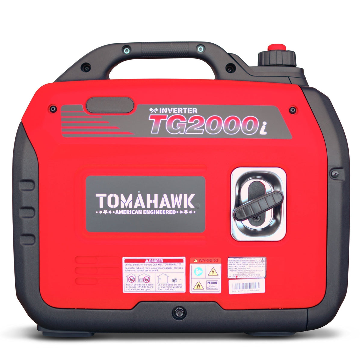 Tomahawk Power 2000 Watt Inverter Generator Super Quiet Portable Gas Power Professional Use