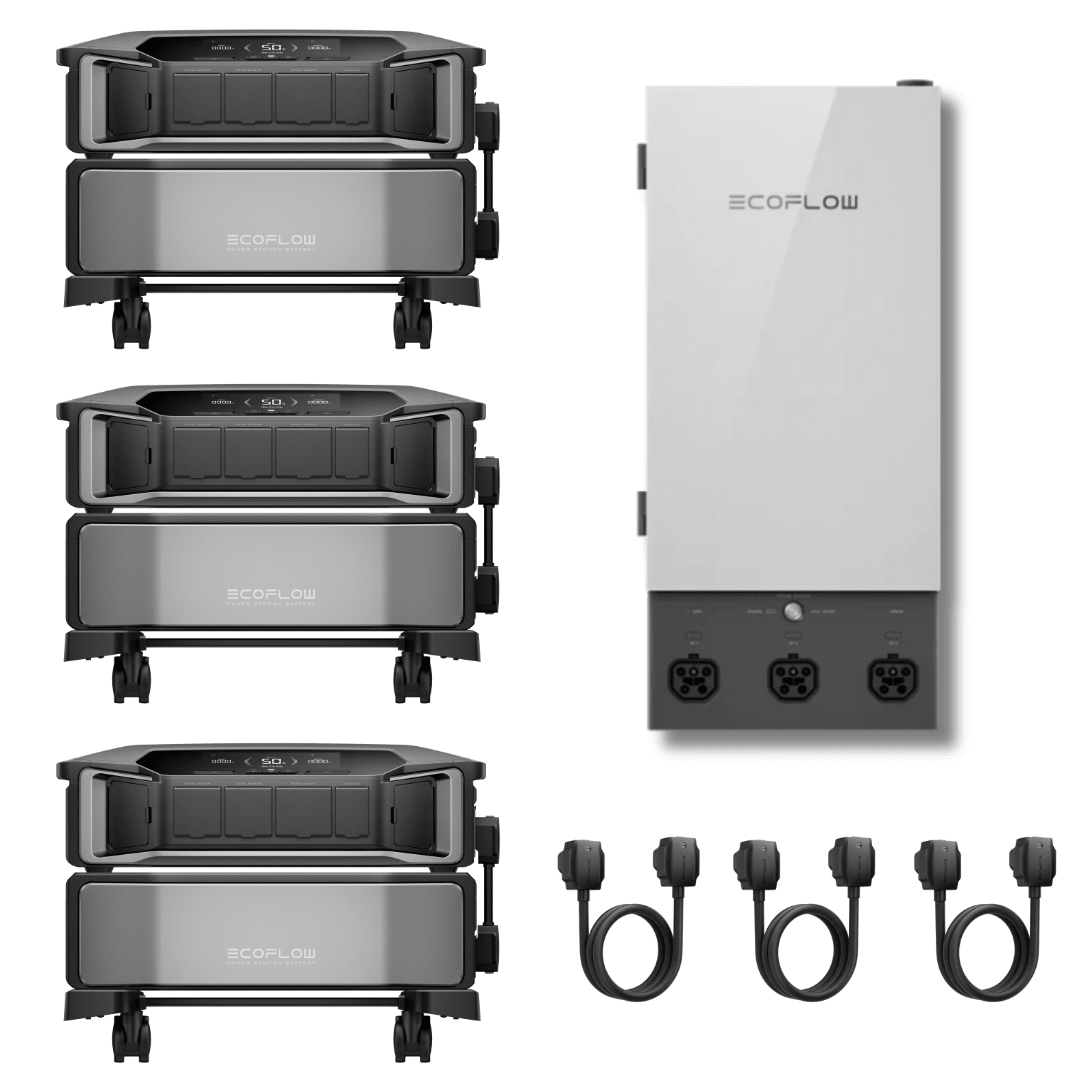 [Triple Kit] EcoFlow DELTA Pro Ultra With Batteries + Smart Home Panel 2