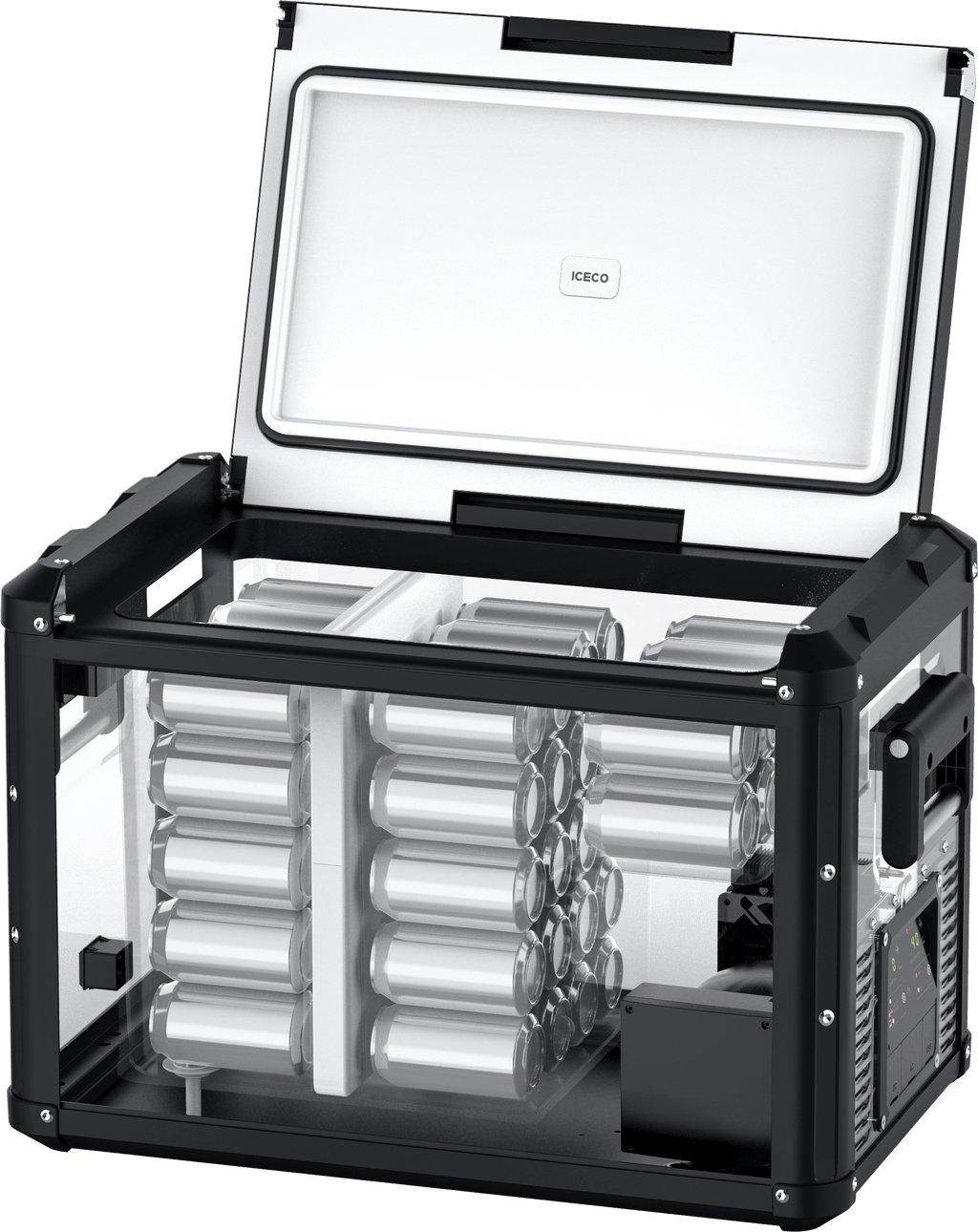 VL45ProD Dual Zone Portable Freezer - Black | ICECO