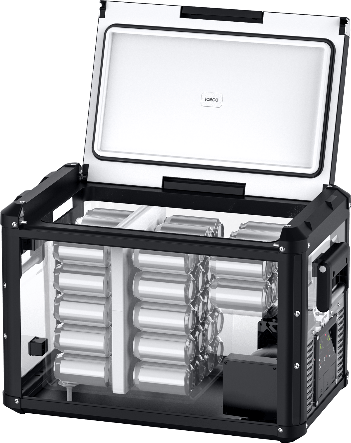 VL45ProD Dual Zone Portable Freezer - Black | ICECO