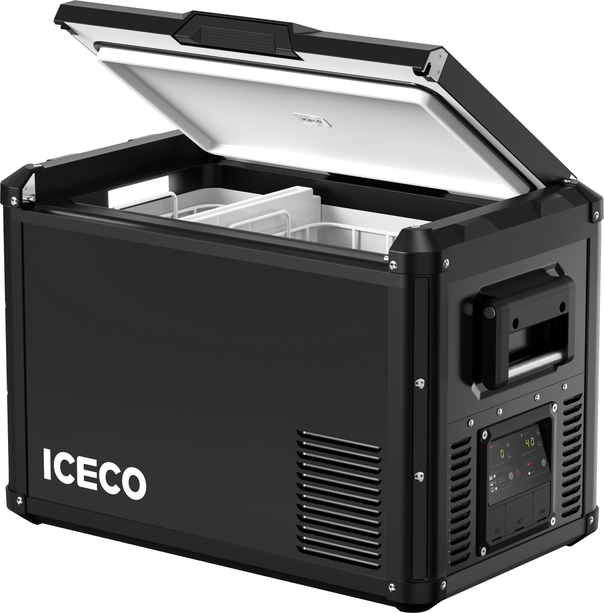 VL45ProD Dual Zone Portable Freezer - Black | ICECO